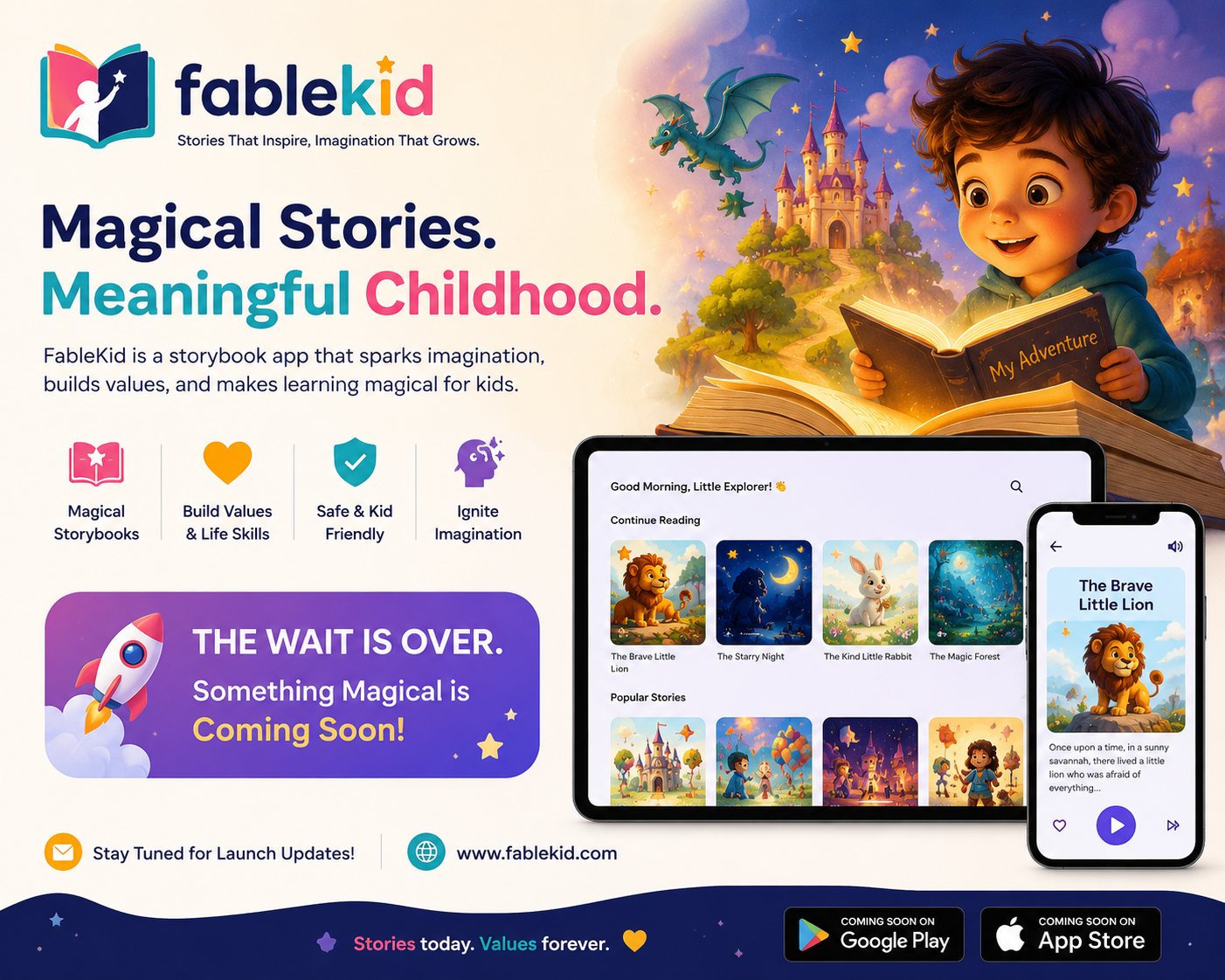Why We Built FableKid: Every Child Deserves to Be the Hero of Their Own Story